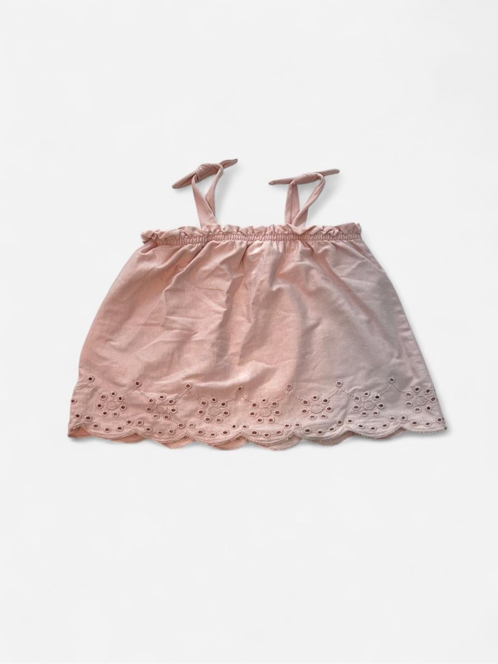 H&M Light Pink Ruffle Strap Tank - Picture 2 of 5